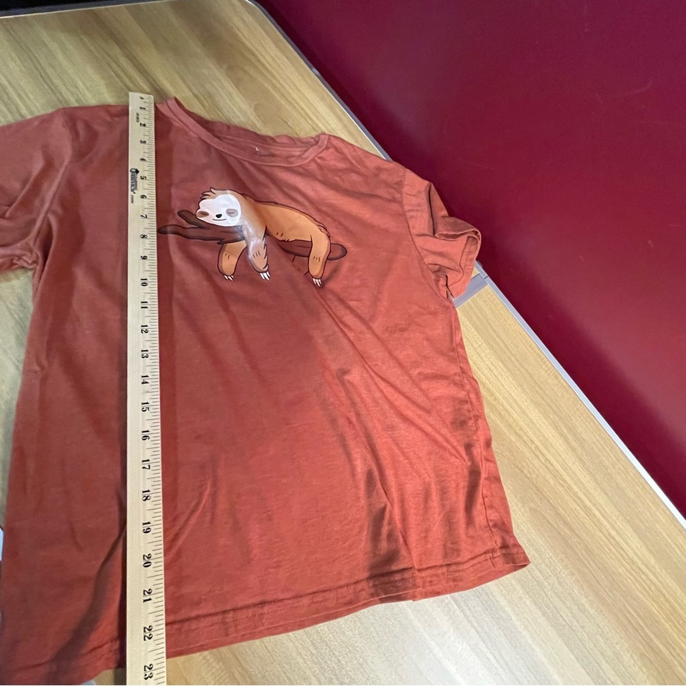 Brown Sloth Graphic T-Shirt - Picture 5 of 7